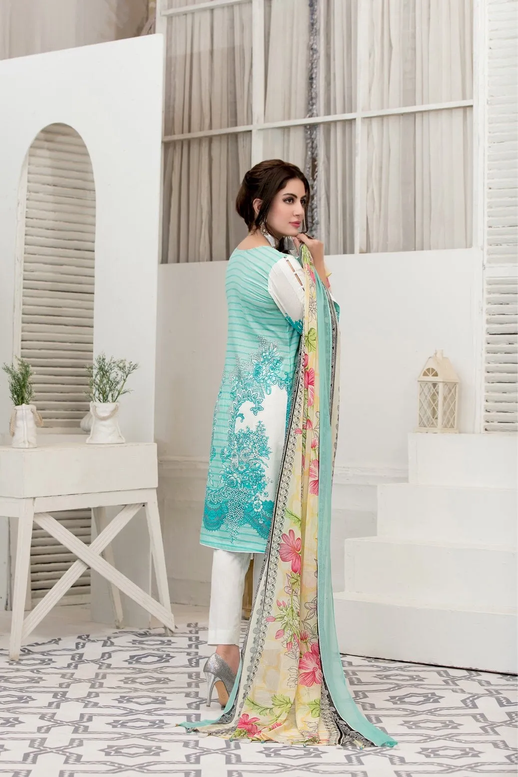 Amna Sohail by Tawakkal Fabrics – Summer Medley Lawn Collection  – D 1471-B