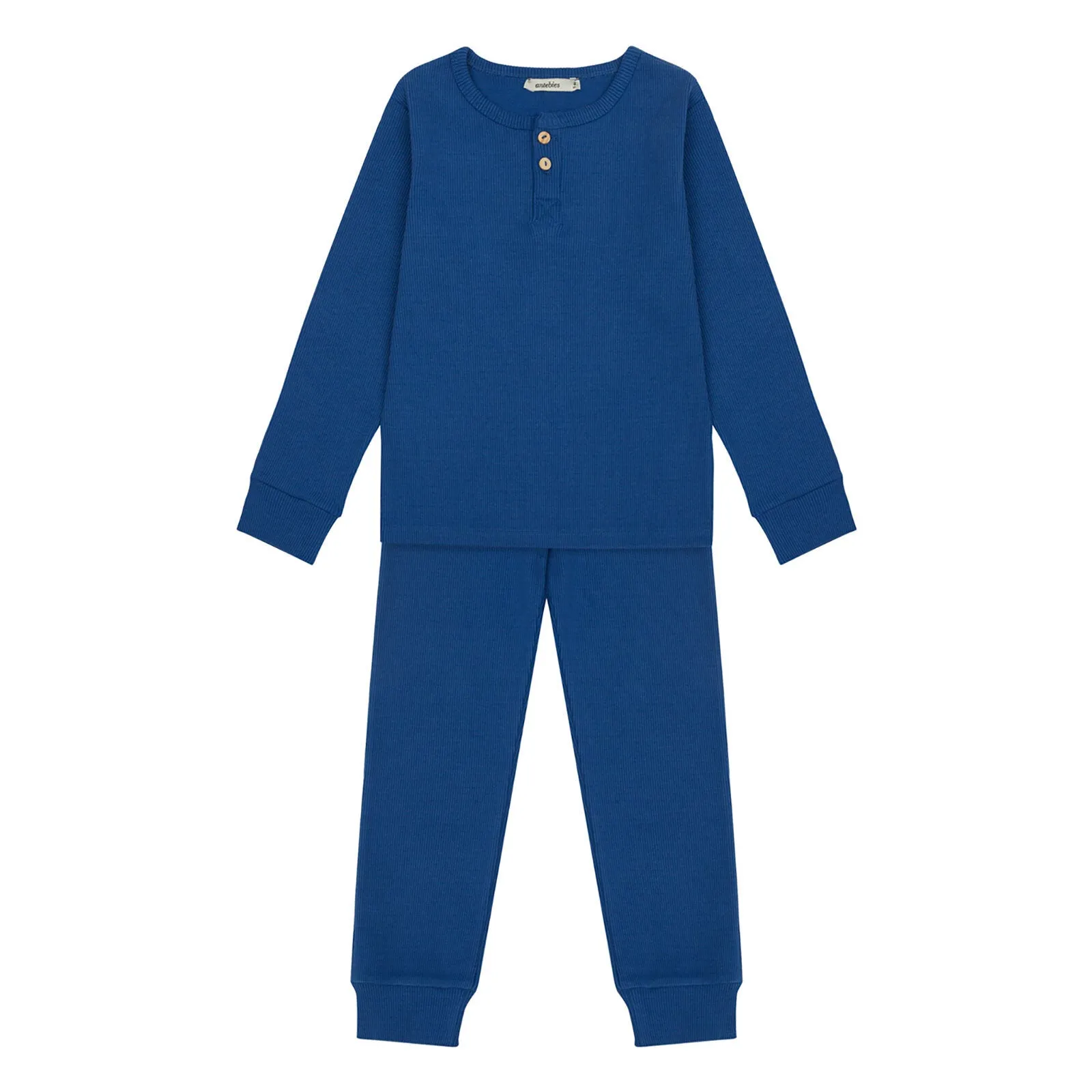 Antebies Cobalt Blue Rib Pyjamas