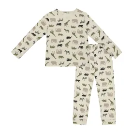 Antebies Wild Safari Rib Pyjama Beige