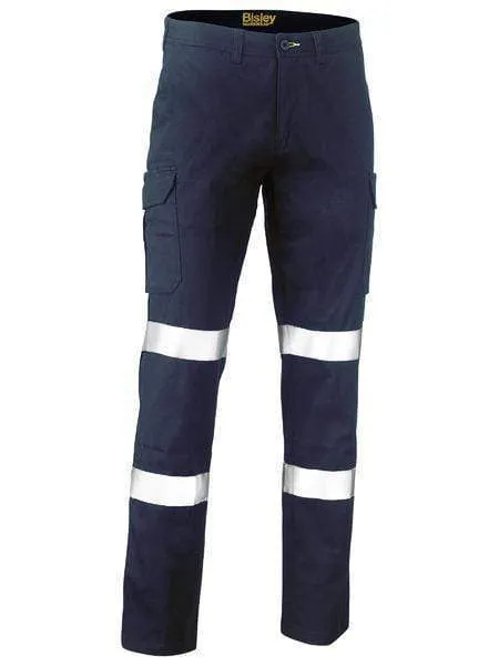 Bisley Taped Biomotion Stretch Cotton Drill Pants BPC6008T