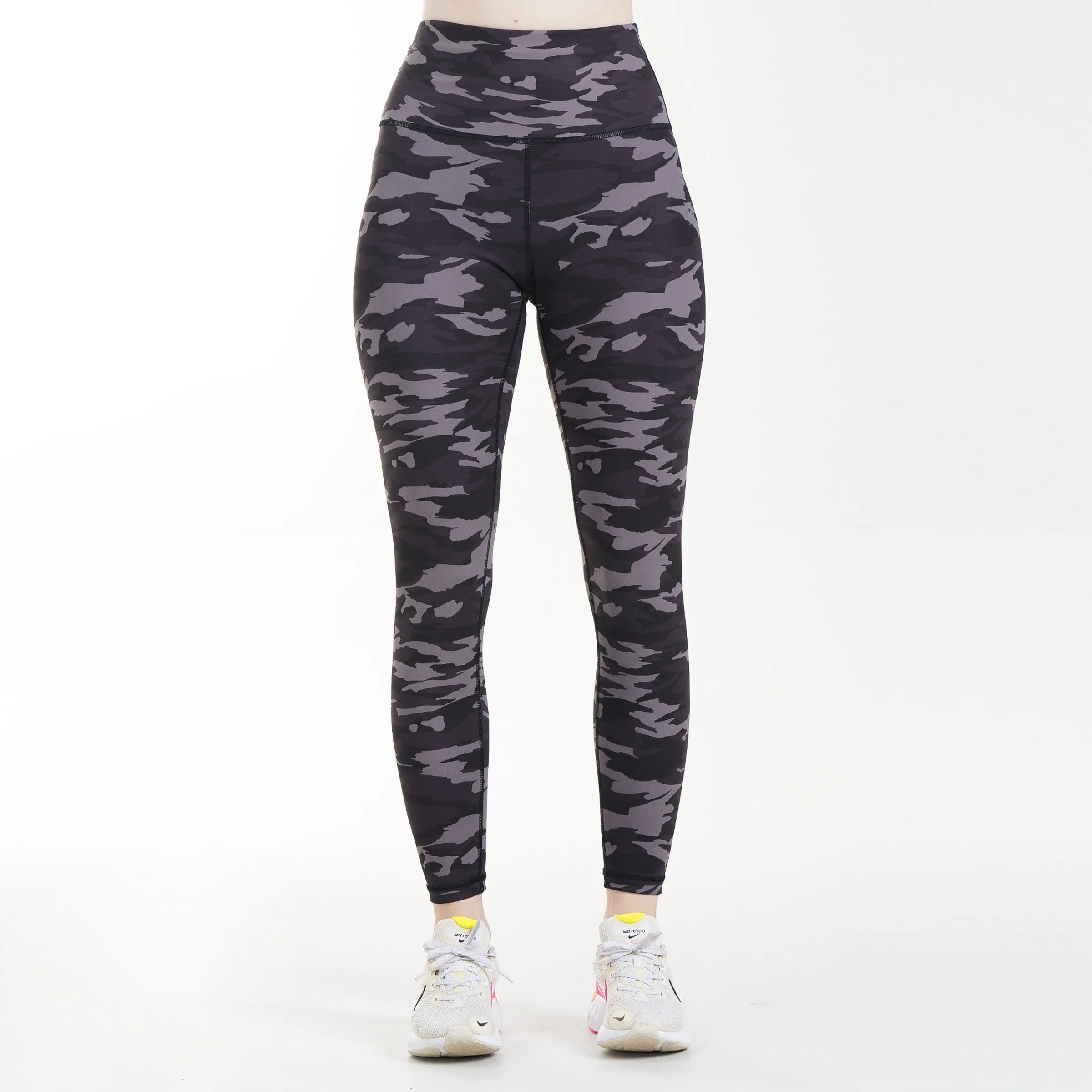 Camo Textured Leggings (Grey)