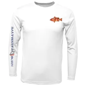 Clean Grouper Long Sleeve UPF 50  Dry-Fit Shirt