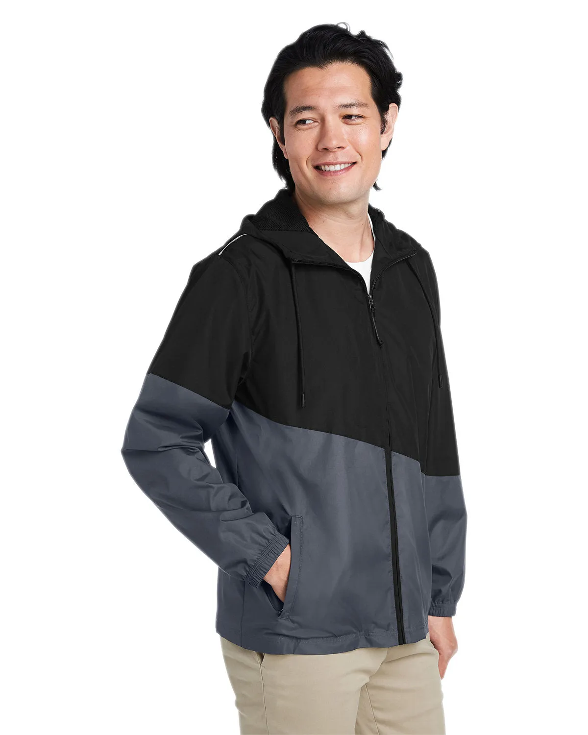 CORE365 Unisex Techno Lite Colorblock Windbreaker