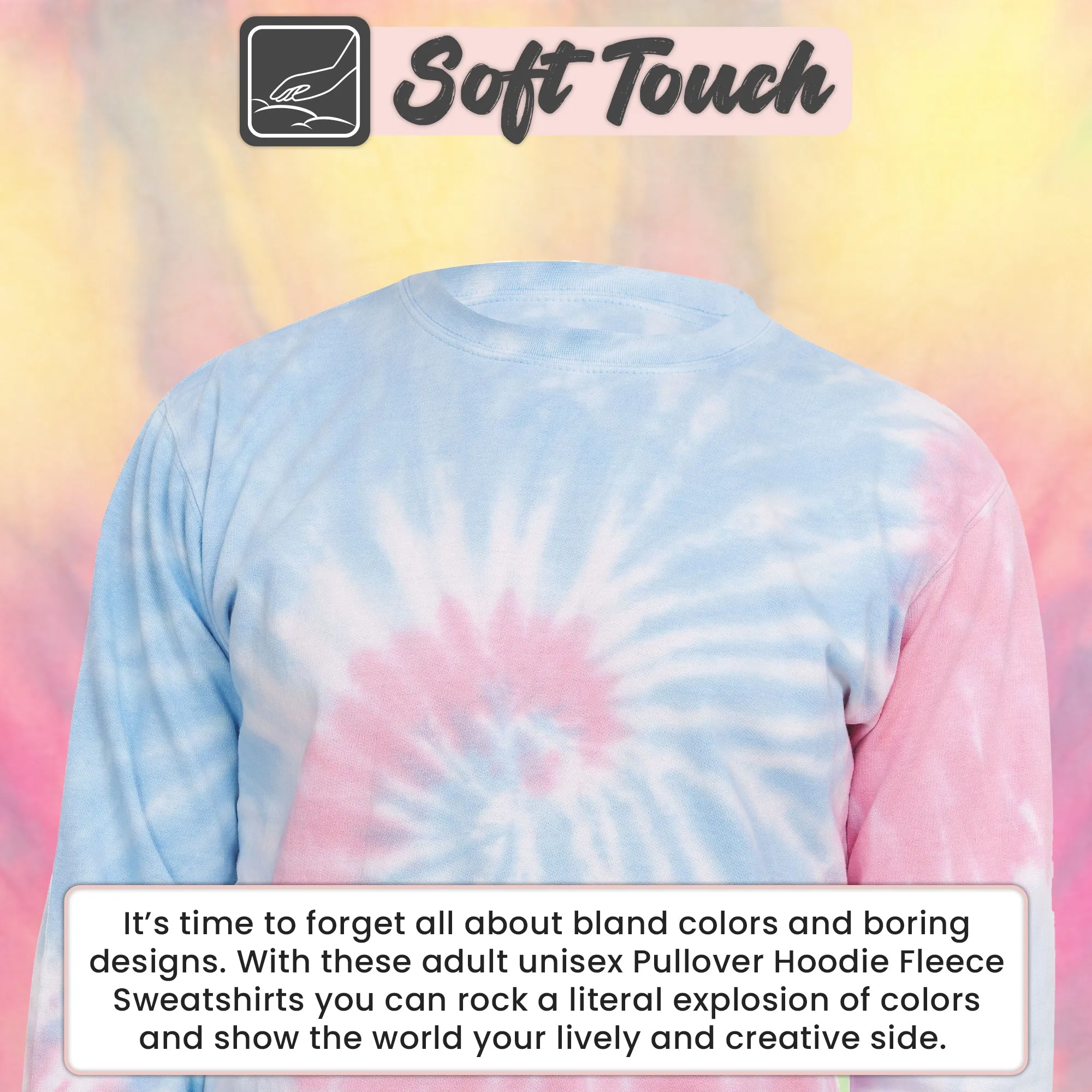 DARESAY Tie Dyed Sweatshirt