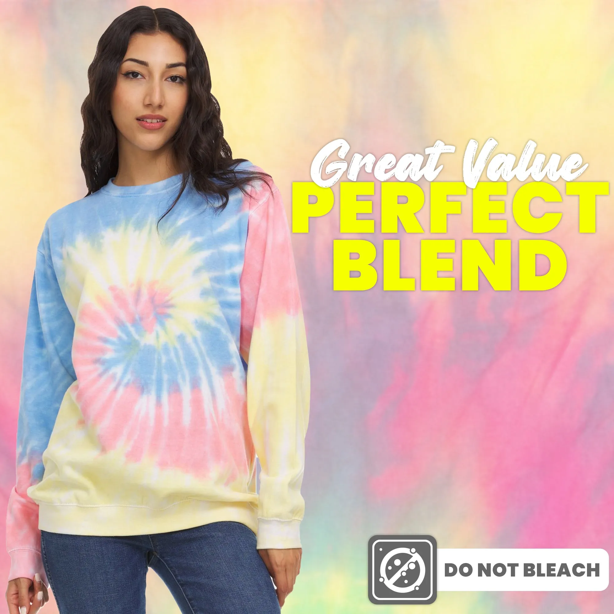 DARESAY Tie Dyed Sweatshirt