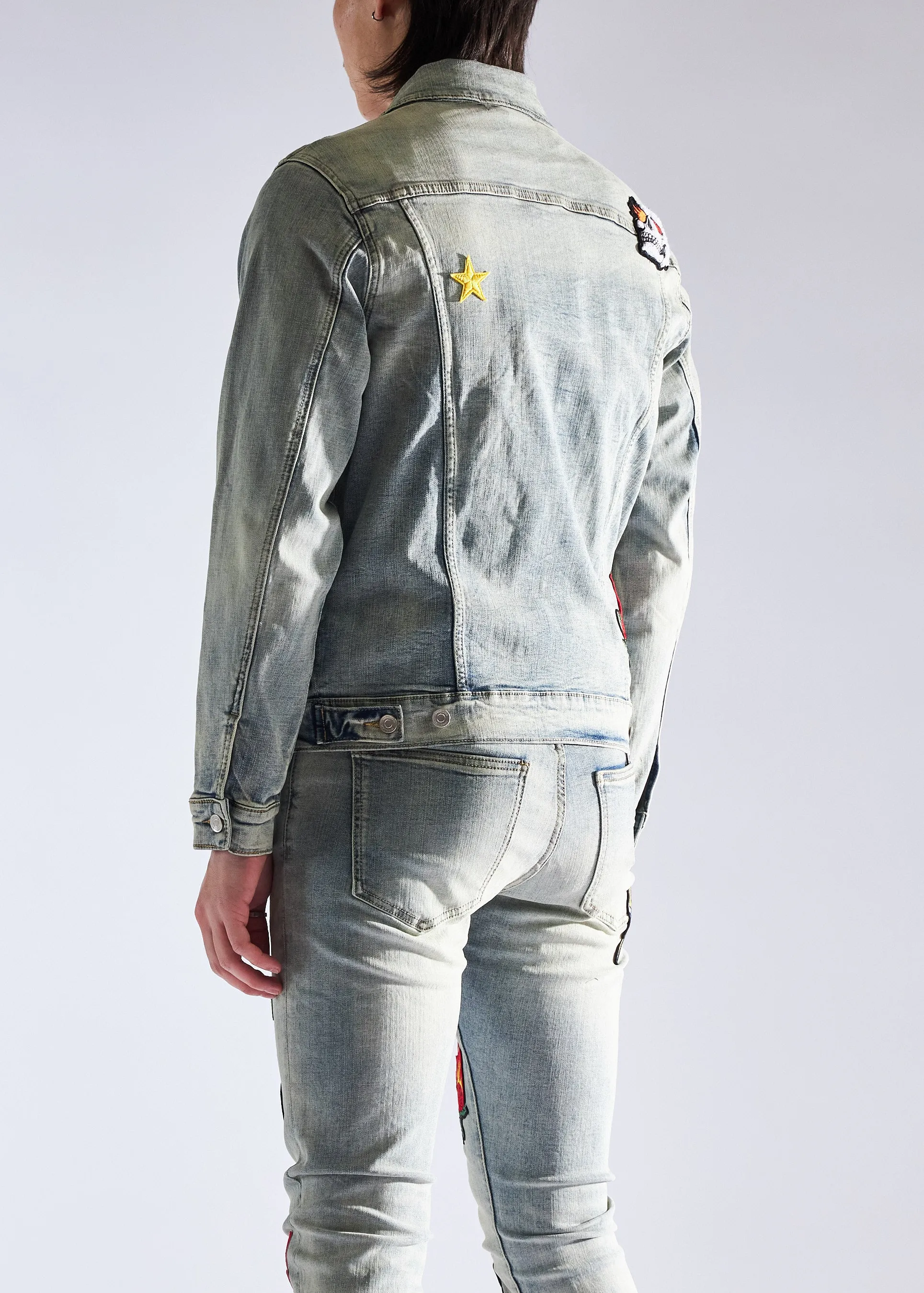 Devin Denim Jacket (Blue)