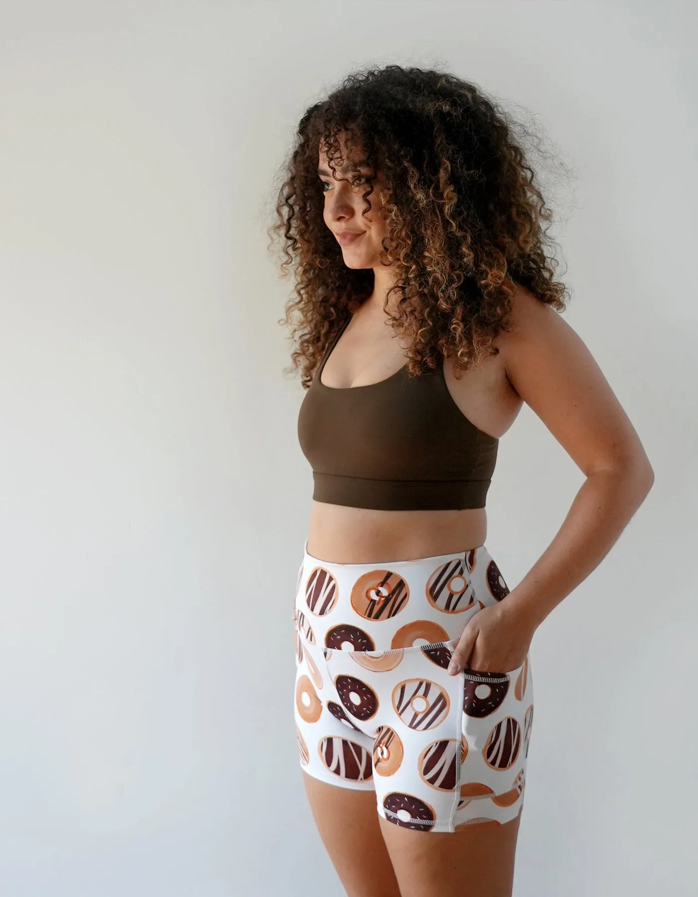 Donut Shorts - Chocolate