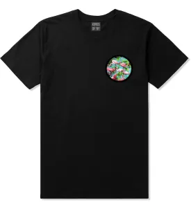 Flamingo Circle T-Shirt