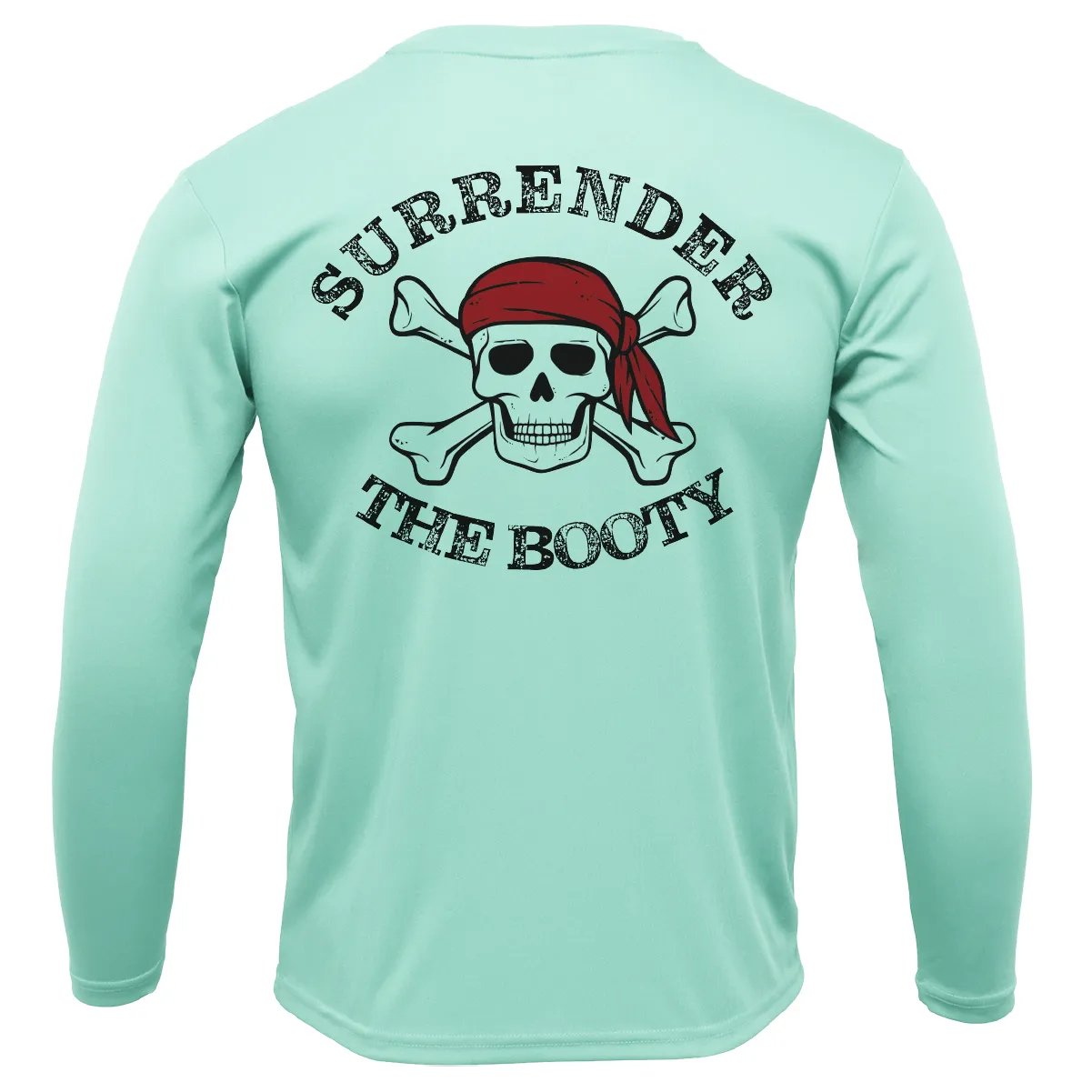 Florida Freshwater Born "Surrender The Booty" Boy's Long Sleeve UPF 50  Dry-Fit Shirt