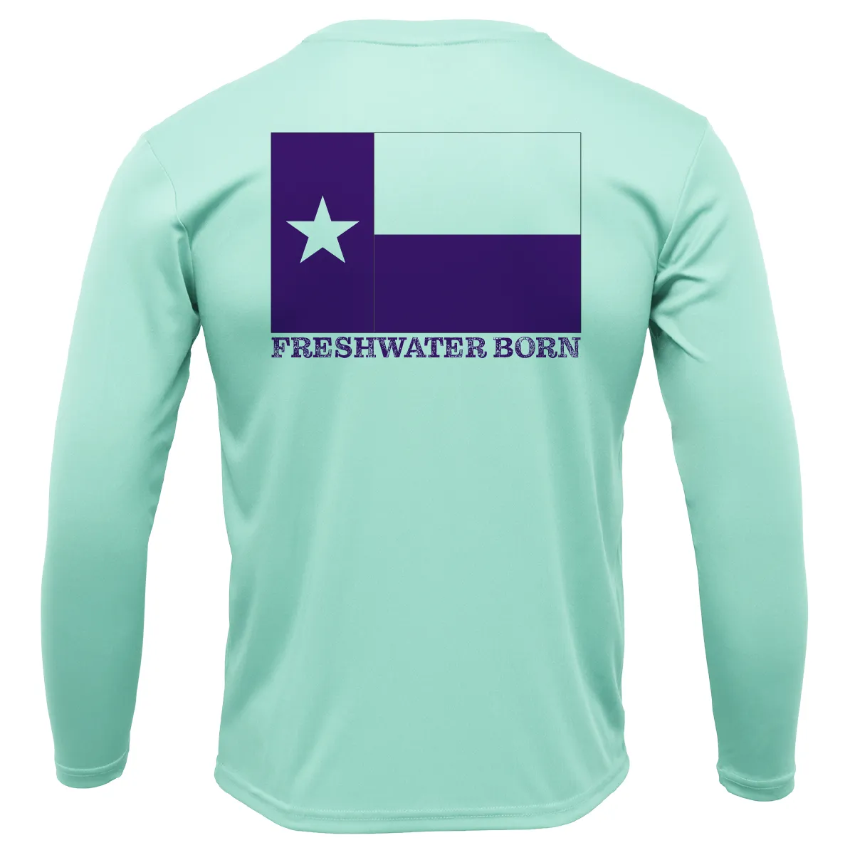 Fort Worth Freshwater Born Girl's Long Sleeve UPF 50  Dry-Fit Shirt