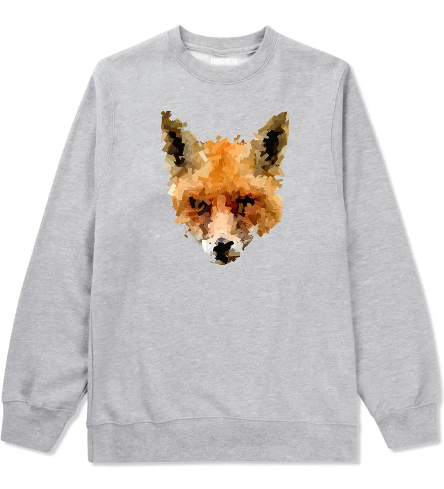 Fox Artwork Crewneck Sweatshirt