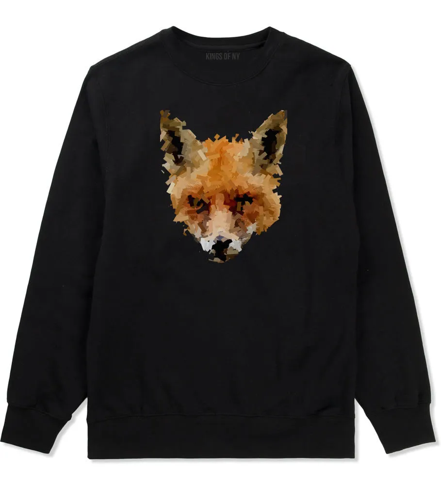 Fox Artwork Crewneck Sweatshirt