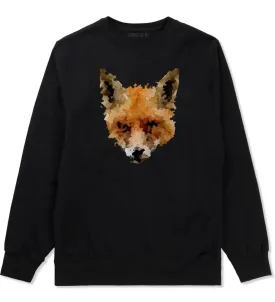 Fox Artwork Crewneck Sweatshirt