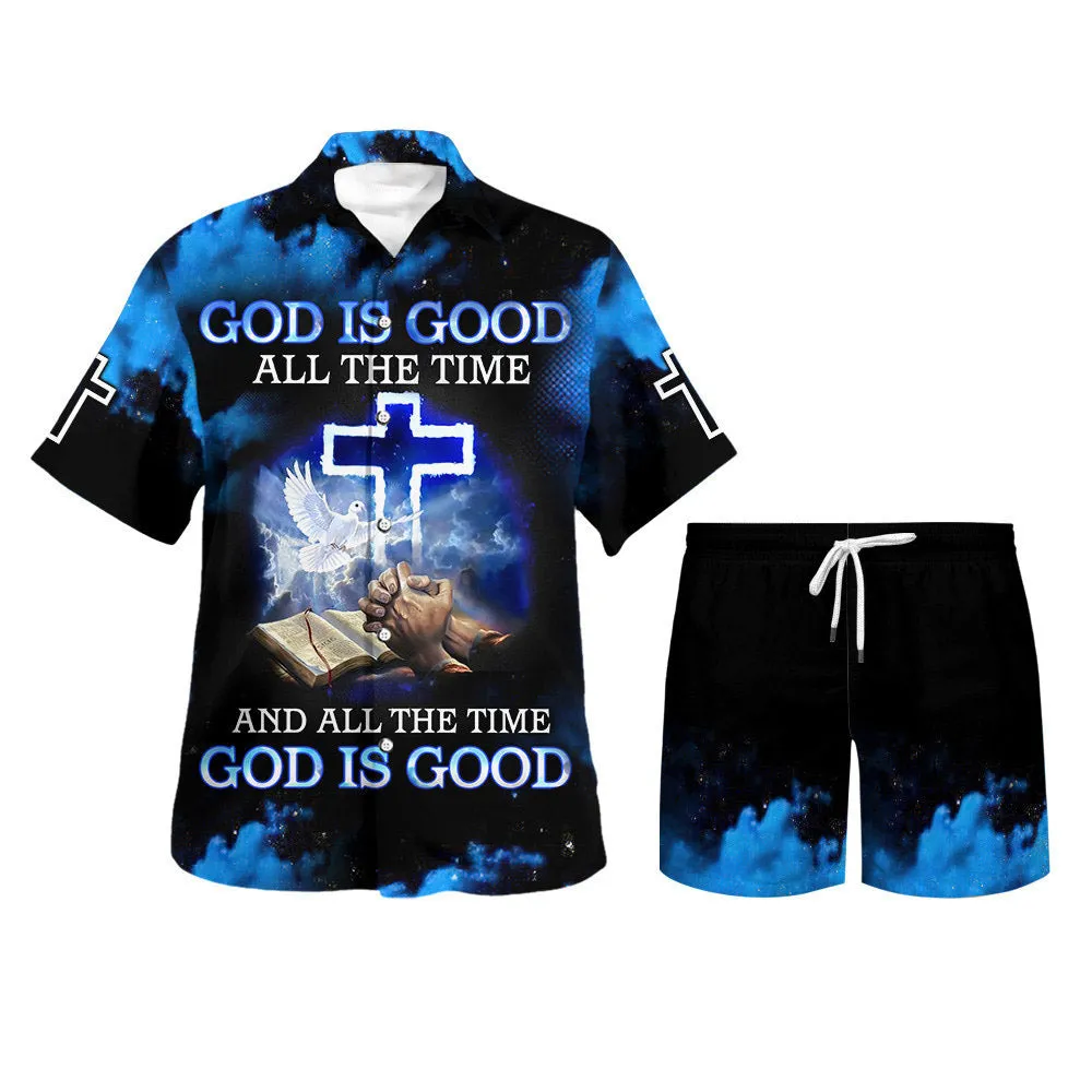 God Is Good All The Time And All The Time God Is Good Hawaiian Shirts For Men And Women - Christian Hawaiian Shirt - Hawaiian Summer Shirts