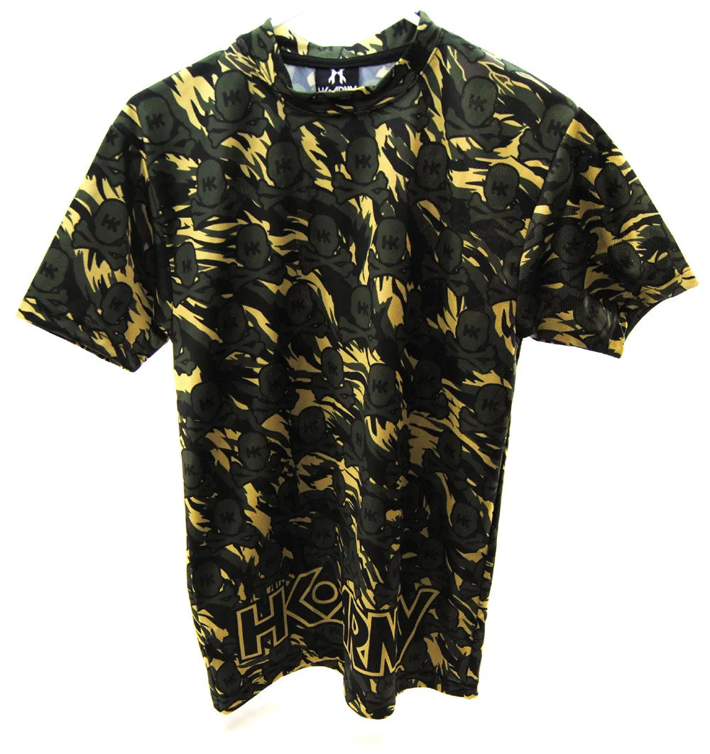 HK Army Dry Fit T-Shirt All Over Tiger Camo - Small