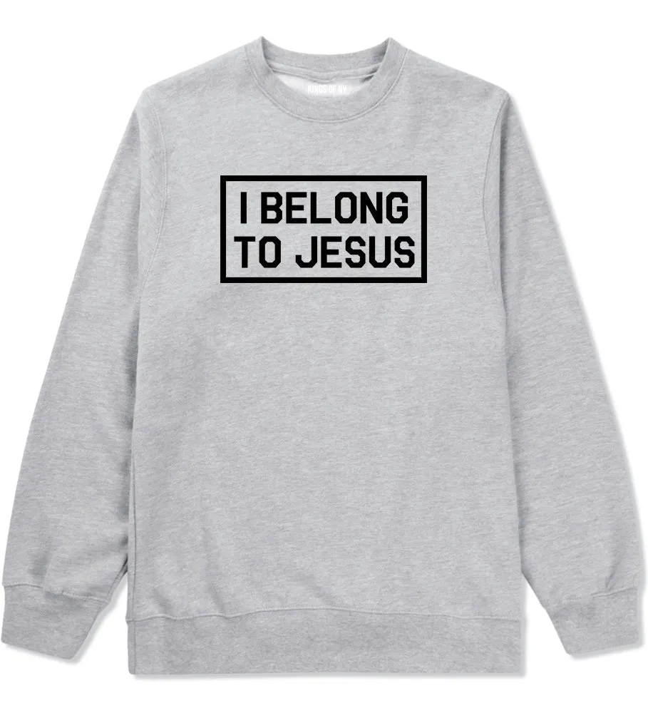 I Belong To Jesus Mens Crewneck Sweatshirt