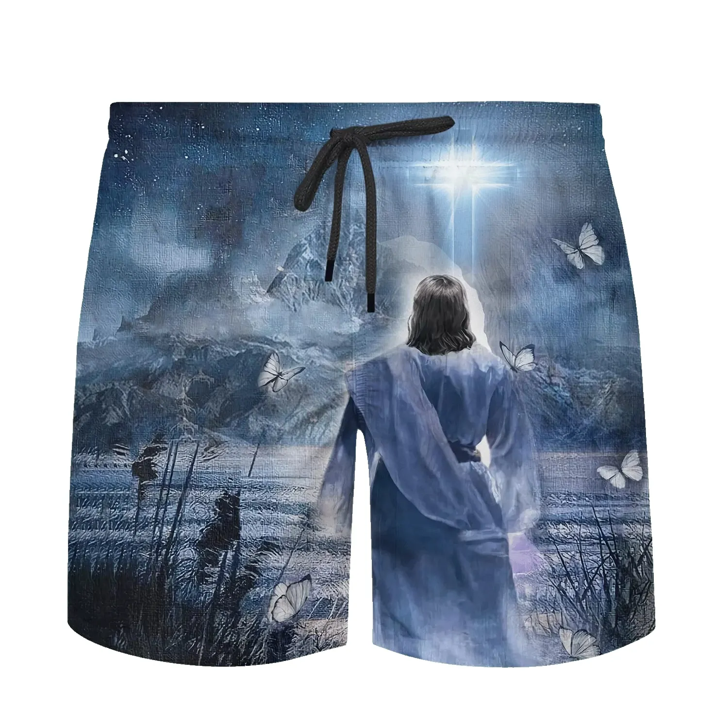 Jesus At My Darkest God Is My Light Hawaiian Shirts For Men And Women - Christian Hawaiian Shirt - Hawaiian Summer Shirts