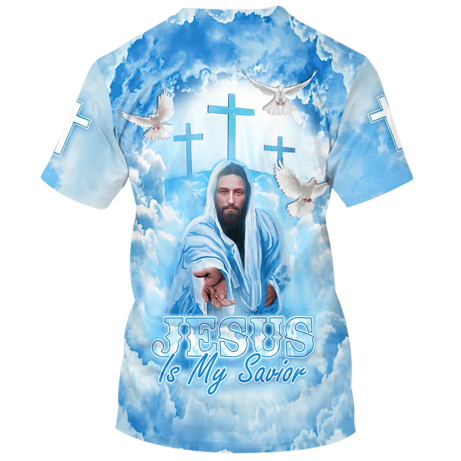 Jesus Christ Is My Savior 3d Shirts - Christian T Shirts For Men And Women