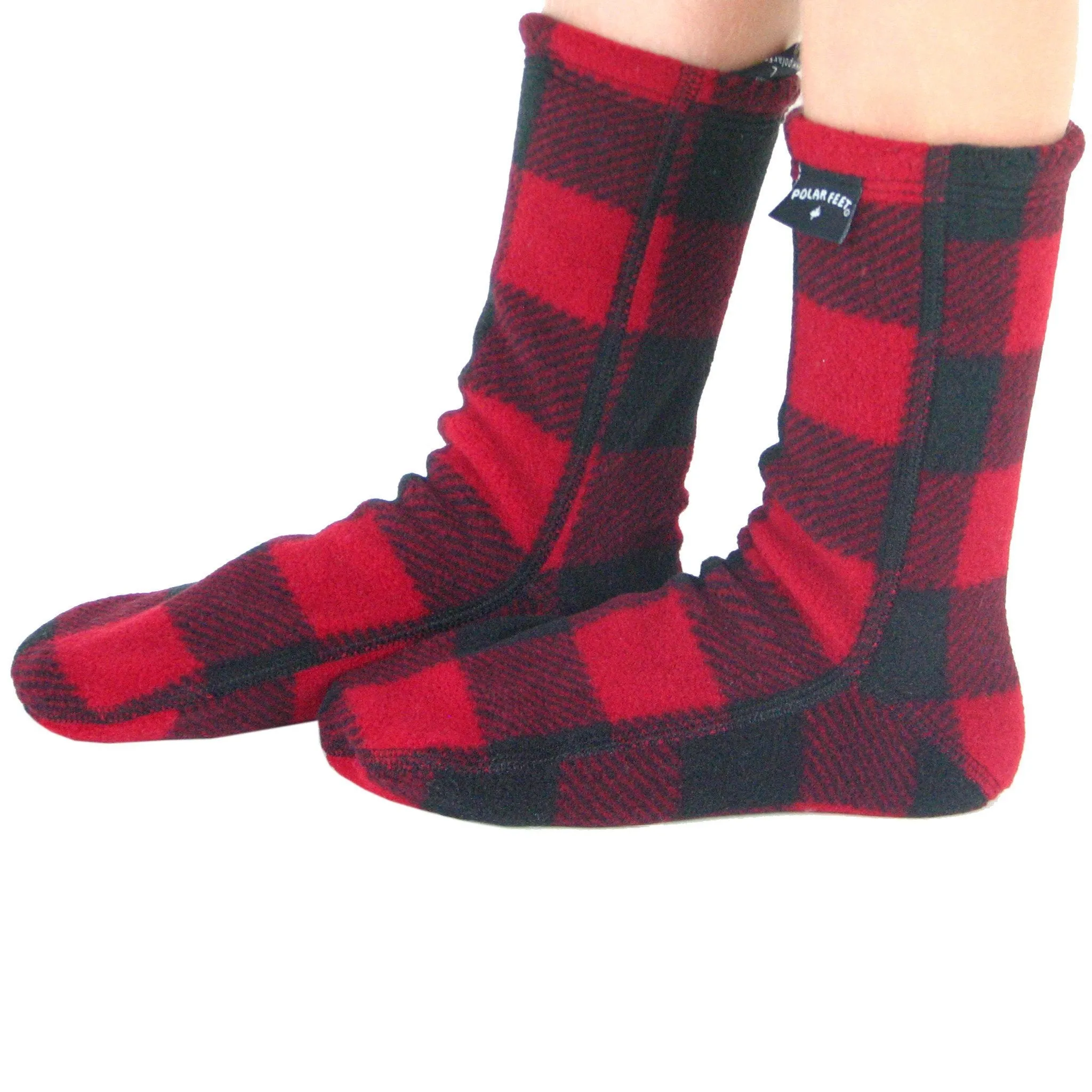 Kids' Fleece Socks - Lumberjack