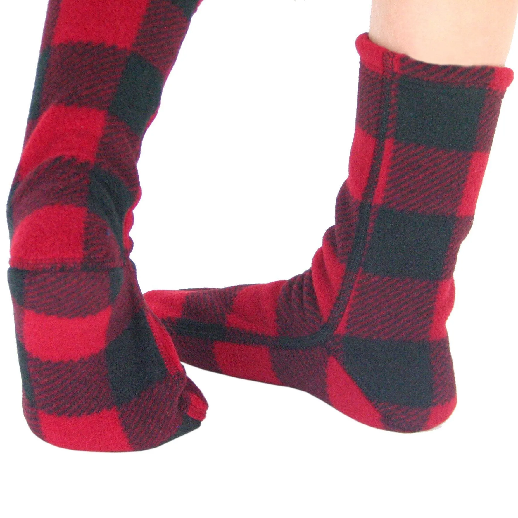 Kids' Fleece Socks - Lumberjack