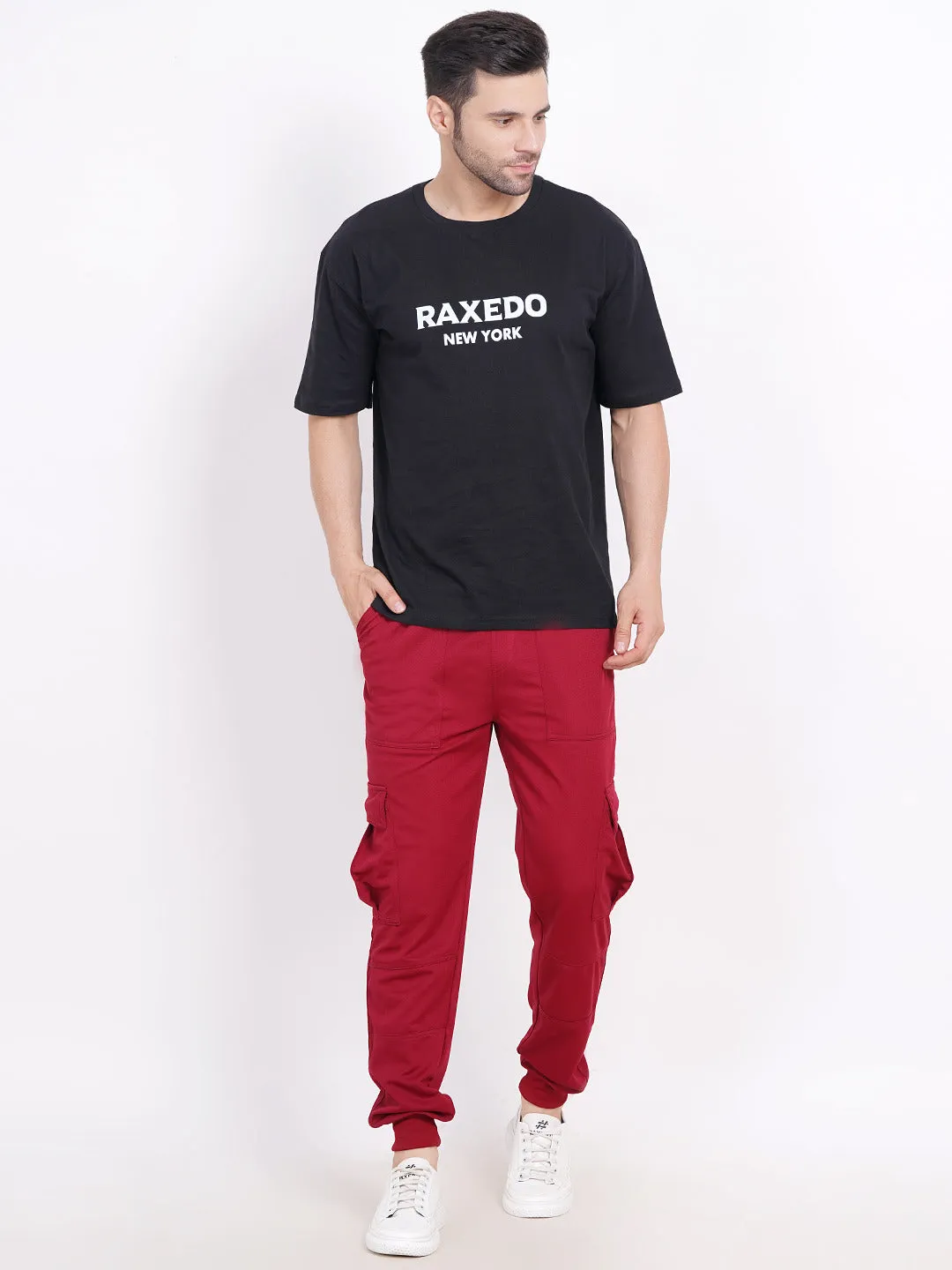 Men's loose cargo pants