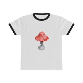 Mushroom Unisex Ringer Tee