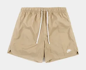 NSW Sport Essential Woven Lined Flow Mens Shorts (Beige)