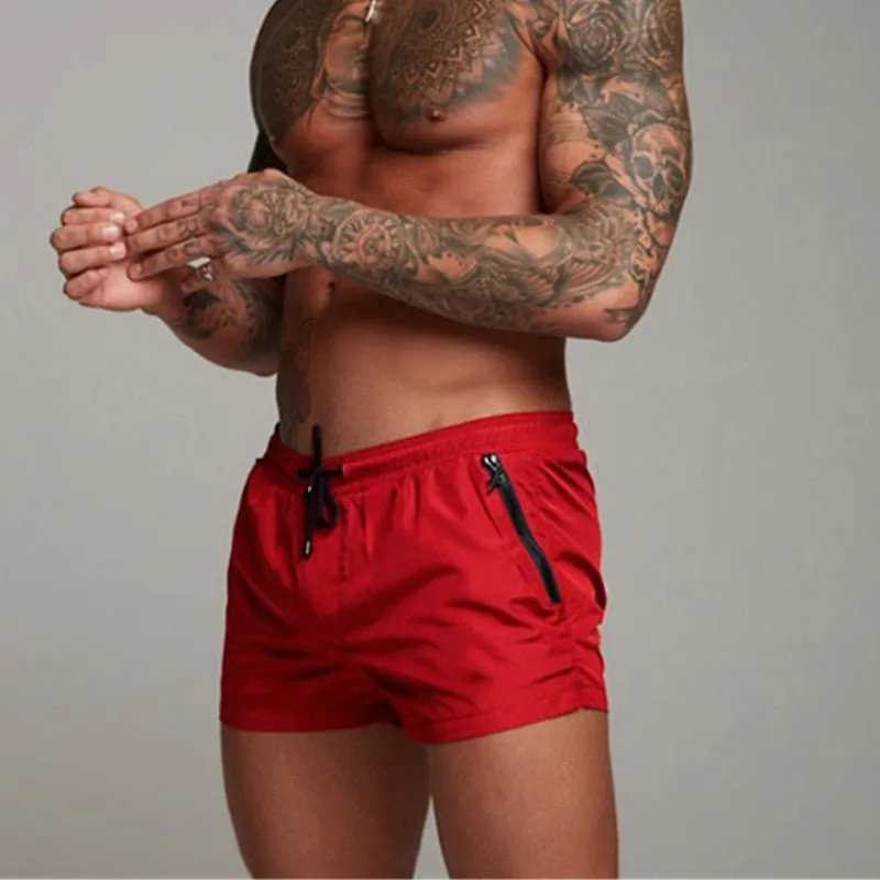 Nylon Pocketed Running Shorts