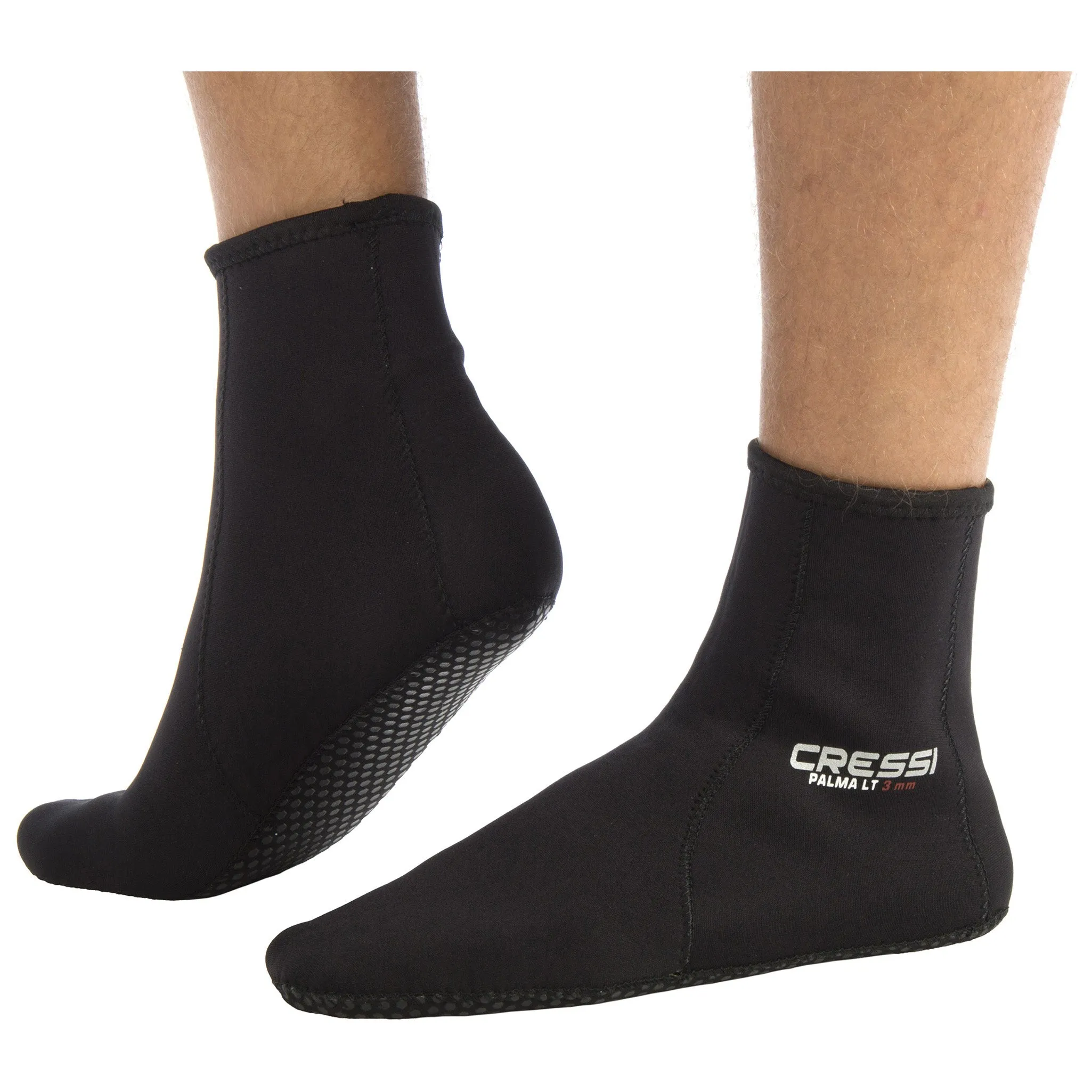 Open Box Cressi 3mm Palma Lt Neoprene Diving Socks - X-Small/Small