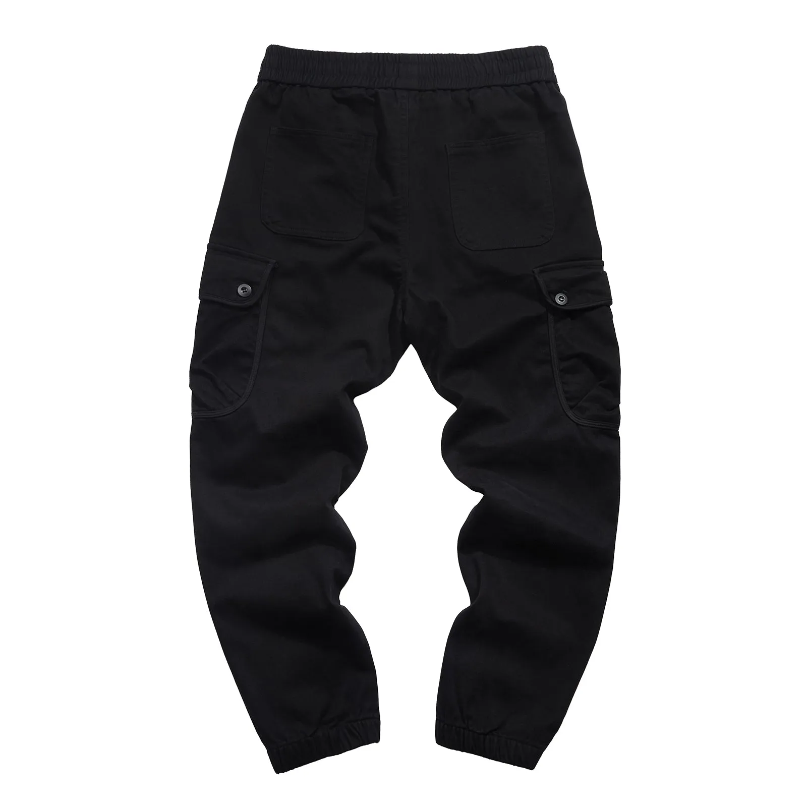 POCKETS FLEECE CARGO PANTS