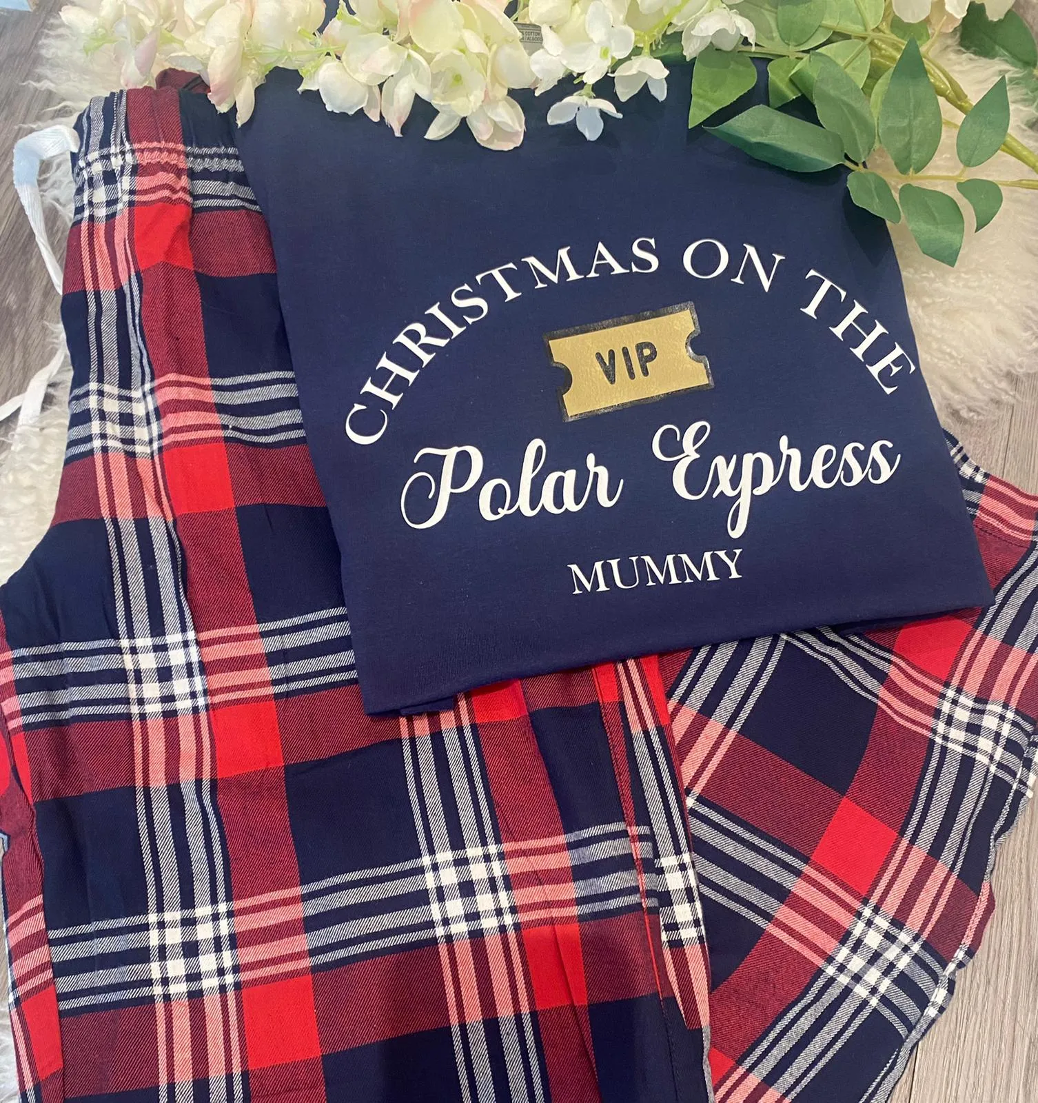 Polar express Christmas Pyjamas