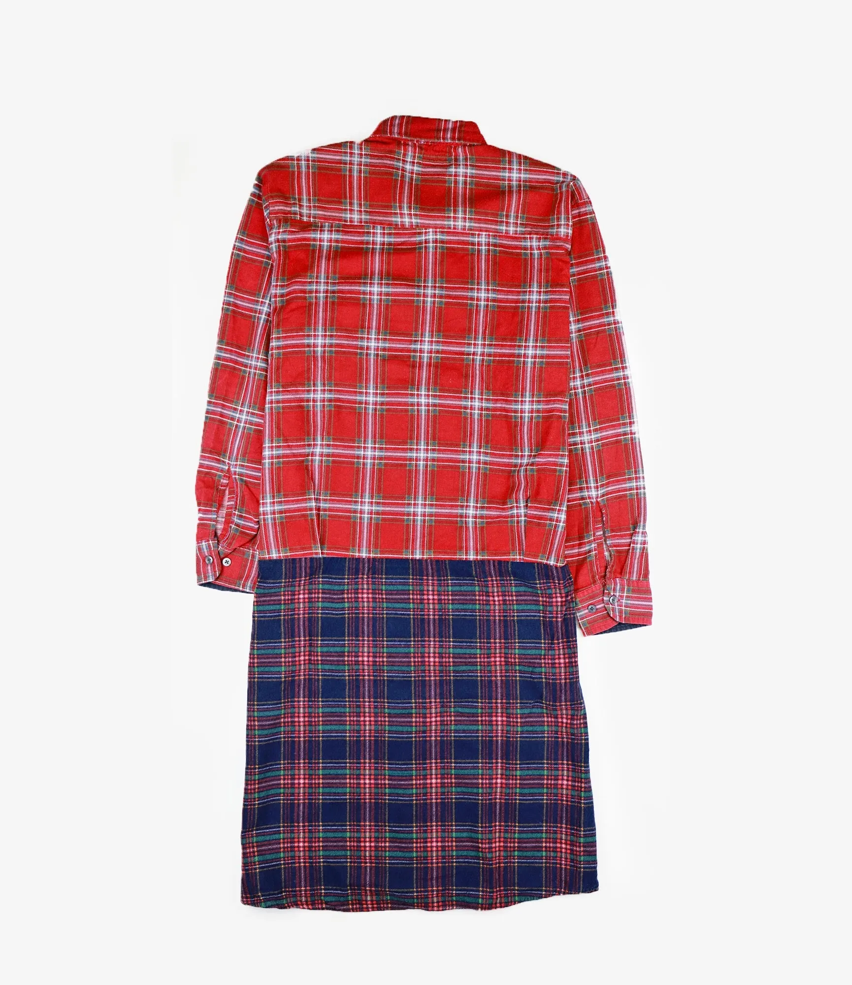 Ribbon Flannel Dress