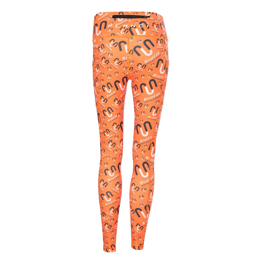 Sale Unisex Leggings | runFAR Orange