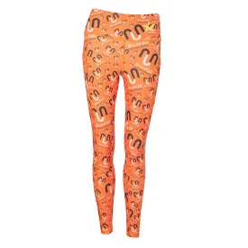 Sale Unisex Leggings | runFAR Orange