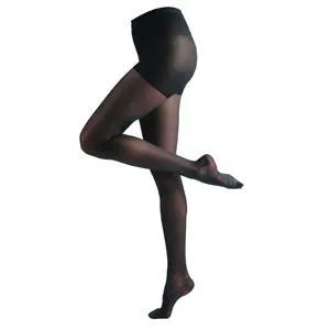 Soft Opaque Pantyhose, 20-30 mmHg, Large, Long, Women's Closed Toe, Graphite