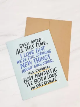 'Sweatsuits' Greeting Card