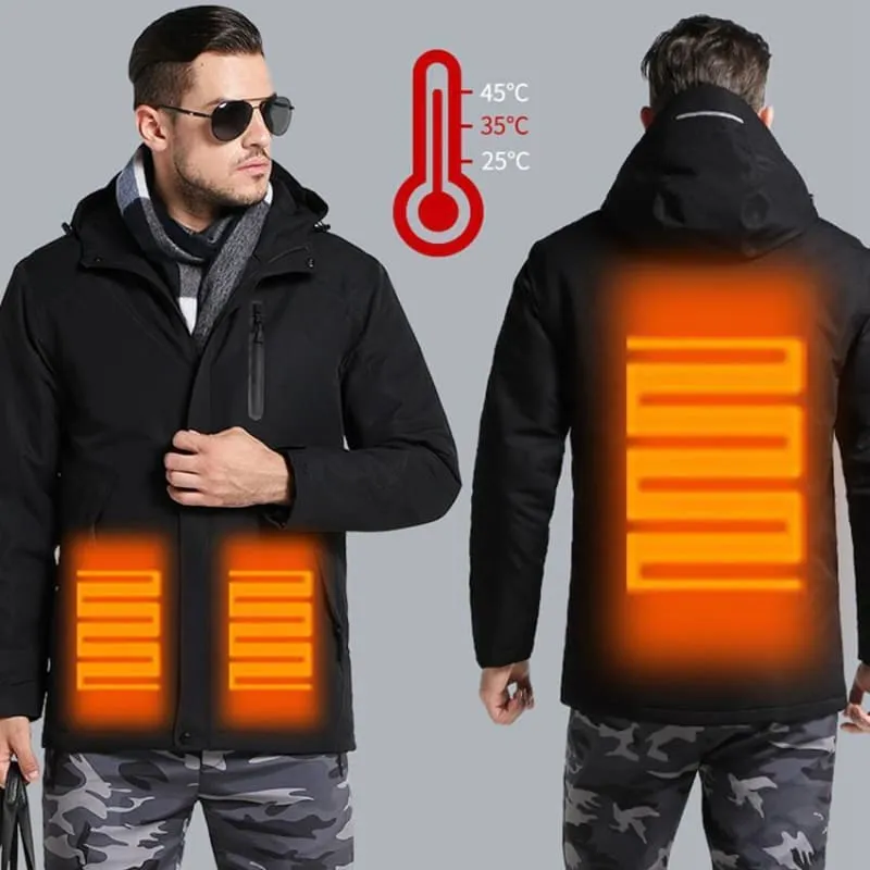 Unisex USB Heated Windbreaker